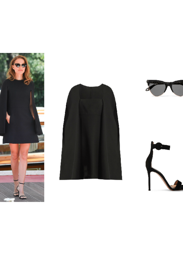 نسقي اطلالة أنيقة بالأسود بأسلوب نعومي واتس