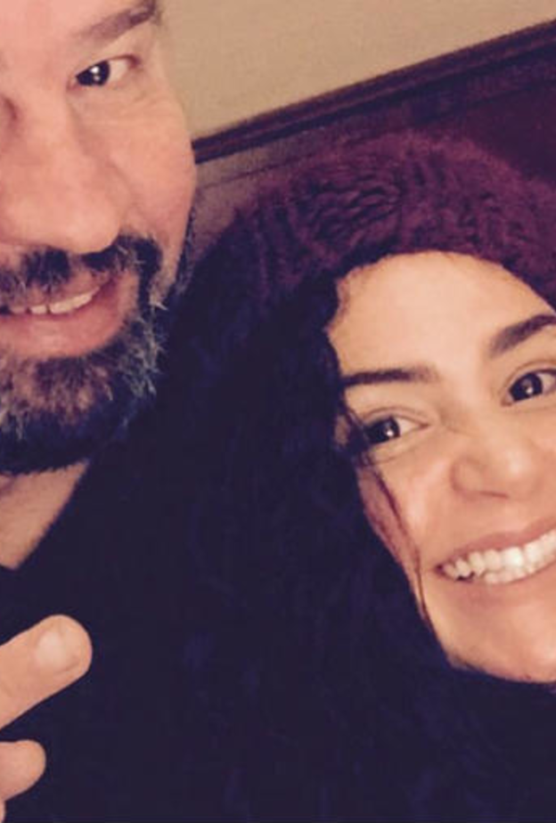 ركين سعد ووالدها الراحل سعد السيلاوي