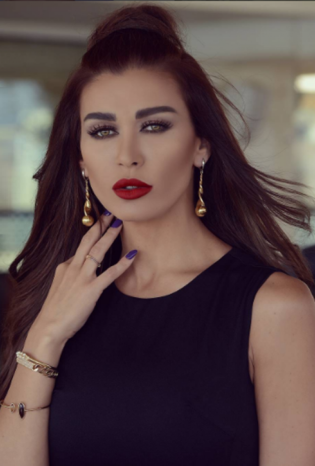 نادين الراشي وتعرضها للضرب