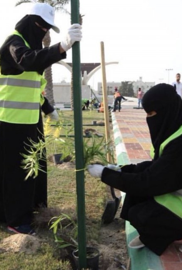 شارك عدد من الأطفال في المبادرة