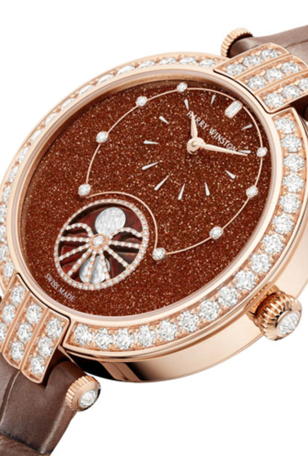 Premier Precious Moon Phase Automatic 36mm باللون الأزرق الداكن