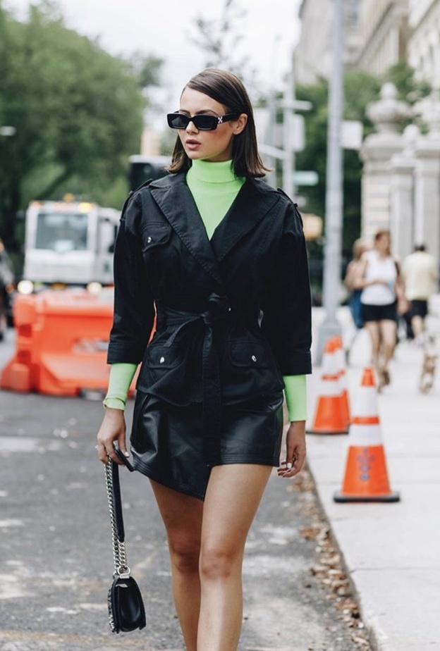  موضة turtle neck خريف 2018