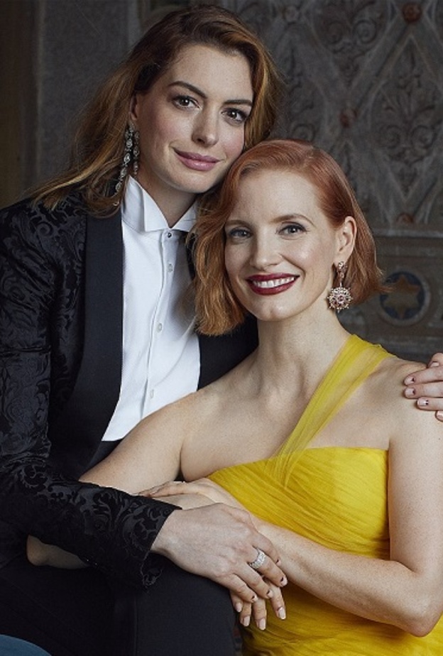 آن هاثاواي وجيسيكا شاستين