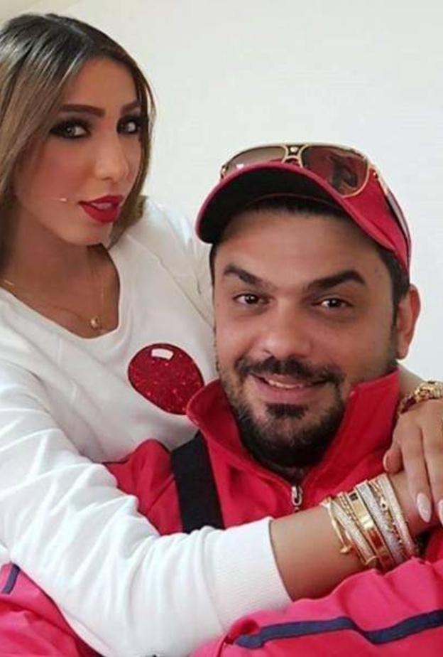 دنيا بطمة وزوجها محمد الترك