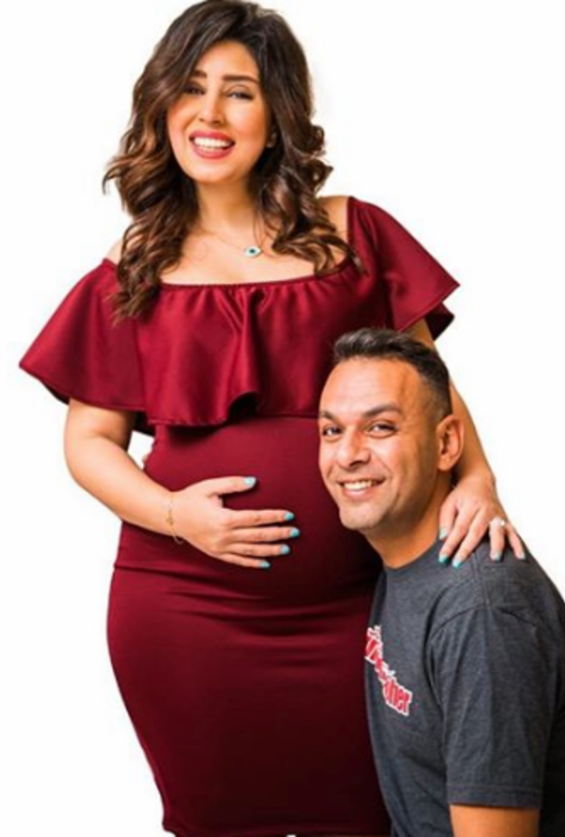 ايتن عامر وزوجها