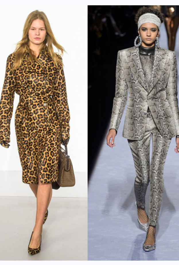 اختاري أجمل التصاميم بنقشات جلد النمر والأفعى