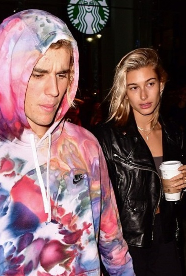 جاستن بيبر وهايلي بالدوين