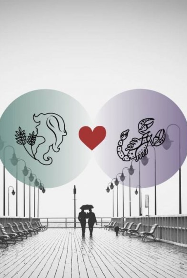 ينجذبان كثيراً لبعضهما ويستطيعان تخطّي المشاكل والصعوبات وقضاء حياة سعيدة مع بعضهما