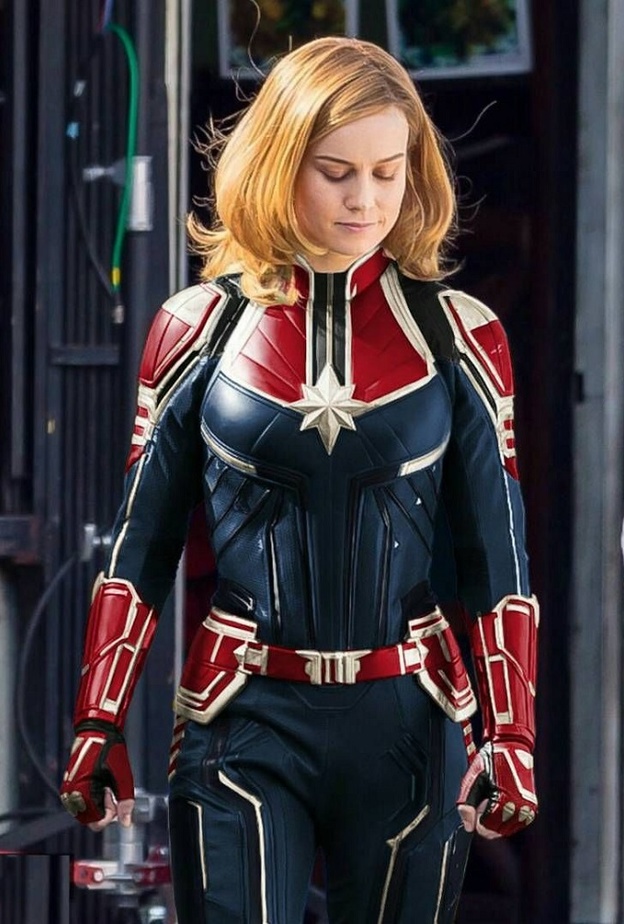 بري لارسون بطلة  Captain Marvel