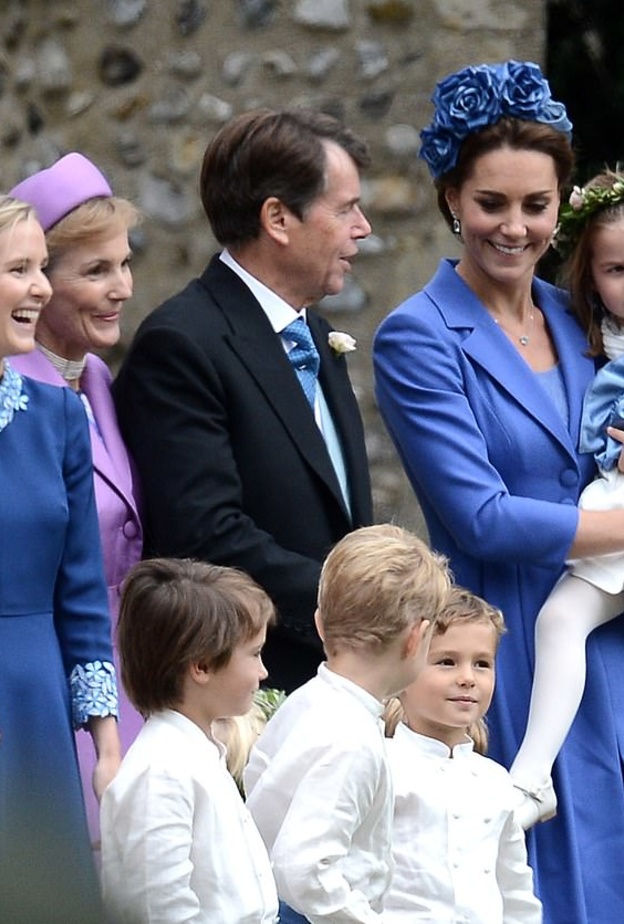 كيت ميدلتون في حفل زفاف صديقتها المقربة