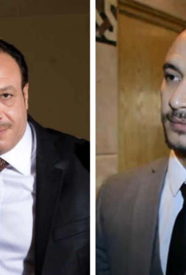 خالد صالح ونجله