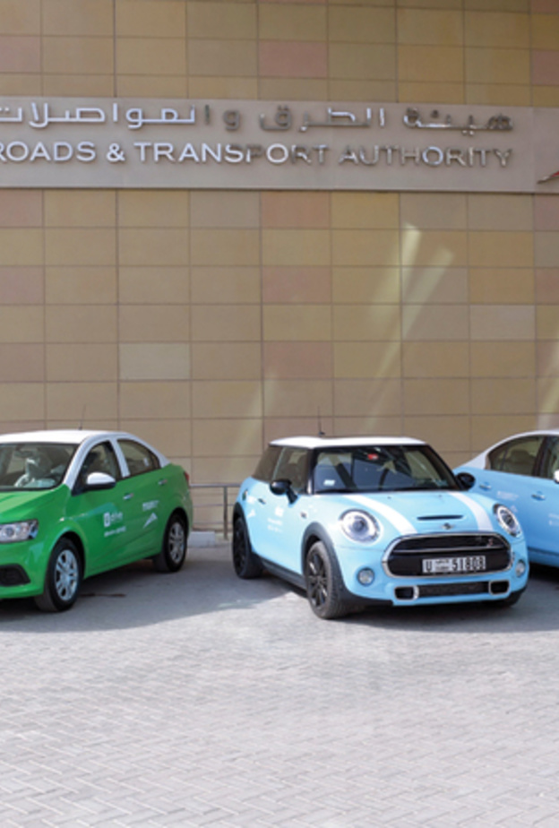 طرق دبي ترفع عدد مركبات التأجير الذكي إلى 400 سيارة