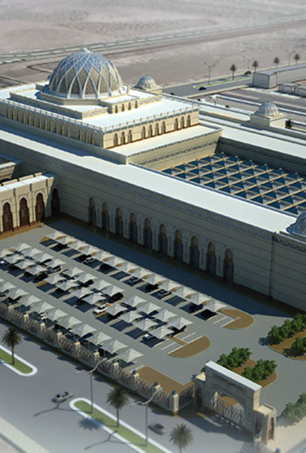 يعد المركز أضخم المشاريع المختصة بالشرق الأوسط