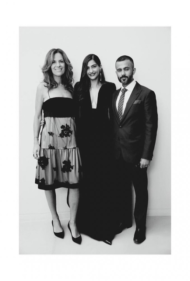 سونام كابو وجورجيو أرماني وزوجها