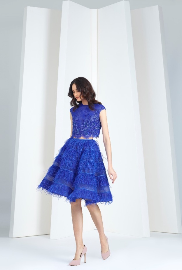 فساتين خطوبة طبقات من مجموعة زياد نكد