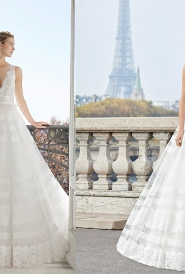 موديلات فساتين زفاف A LIN  2019