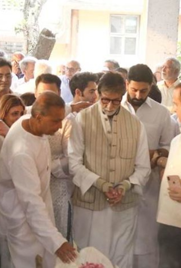 عامر خان يودع كريشنا راج كابور