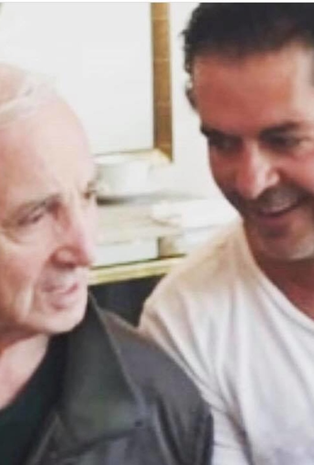 راغب علامة وشارل أزنافور