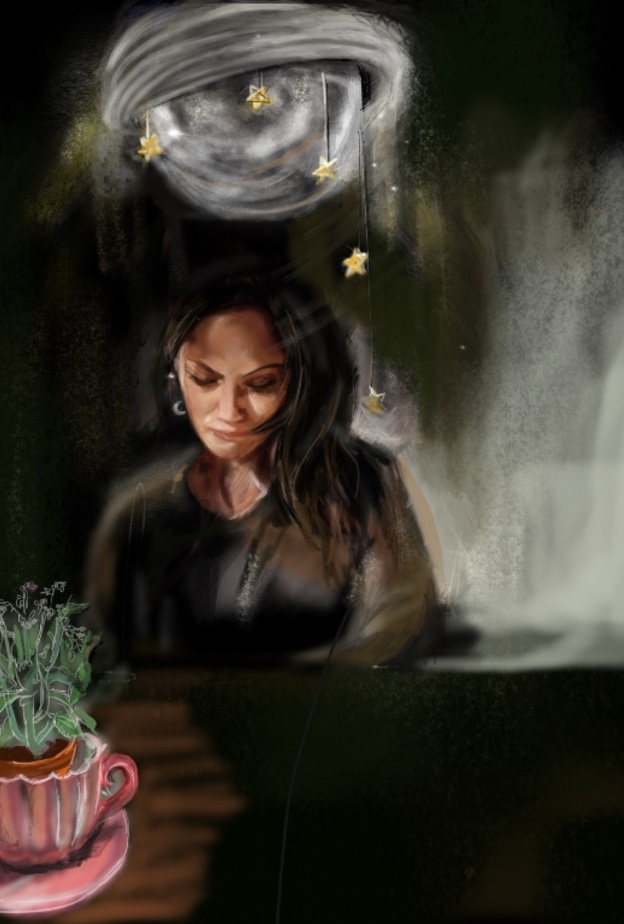  مقابلة مع الرسامة ولاء الصرامي