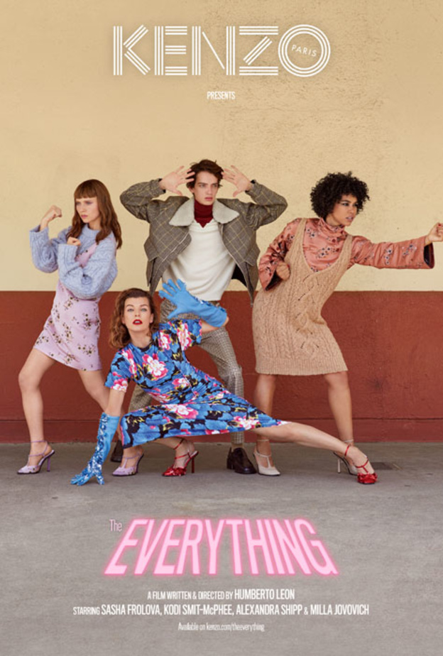 Kenzo تقدم مجموعاتها لخريف وشتاء 2018 في فيلم شيّق