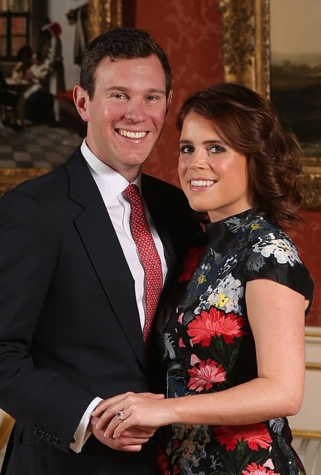 الأميرة يوجين في طريقها إلى القصر