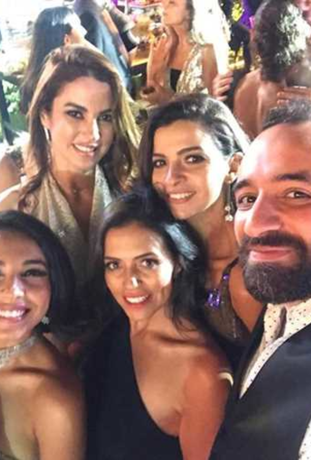 حفل زفاف شقيقة سلمى أبو ضيف