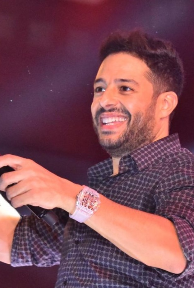 محمد حماقي في حفله بالإسكندرية