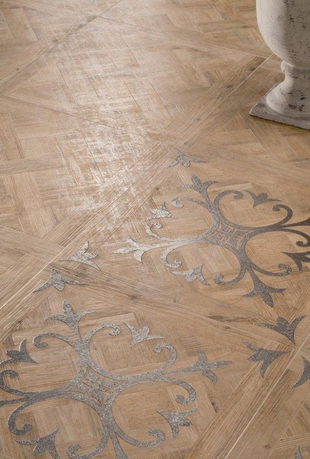 جمال ألوان الخشب في تصميم أرضية المنزل الأنيقة