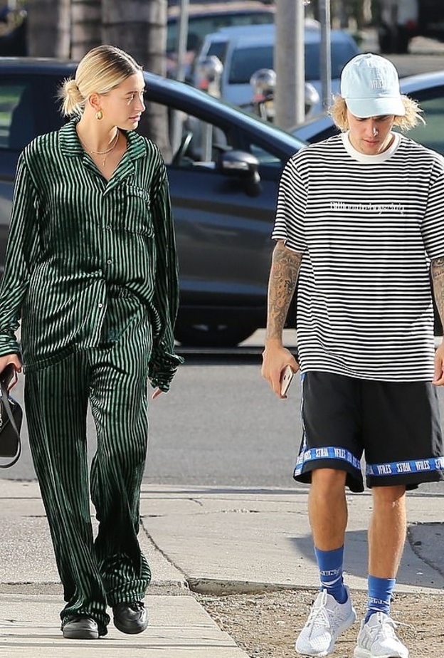 جاستن بيبر وهايلي بالدوين