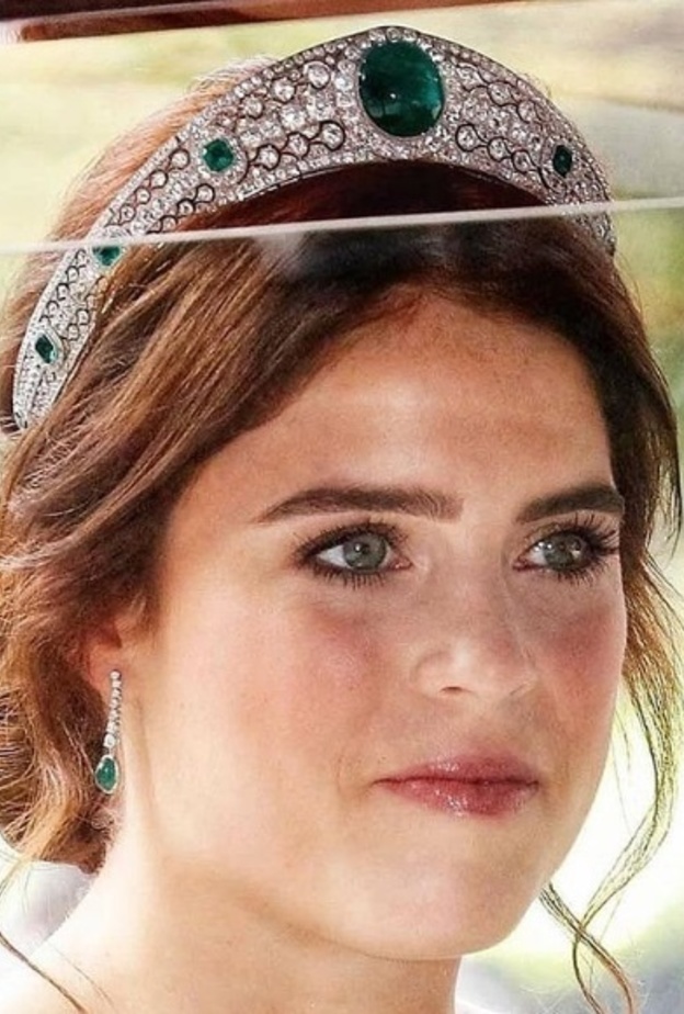تاج الأميرة يوجين في حفل زفافها 