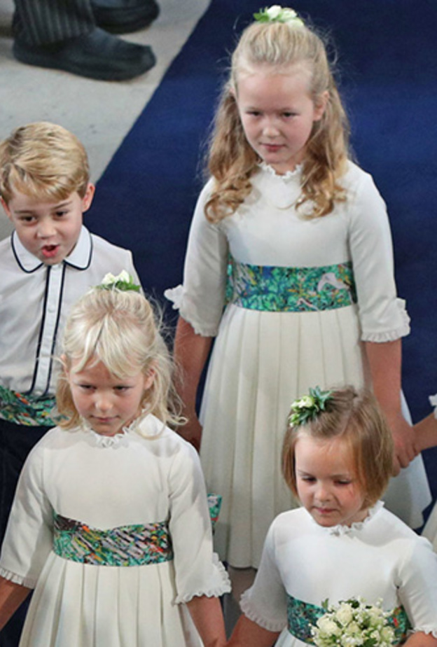 الأمير جورج يغني في حفل الزفاف الملكي