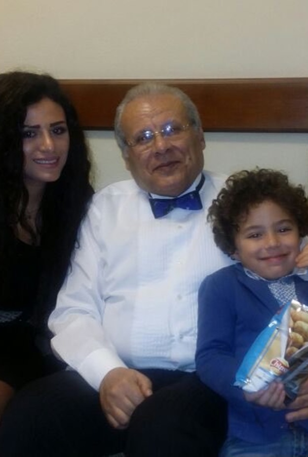 غنوة ووالدها