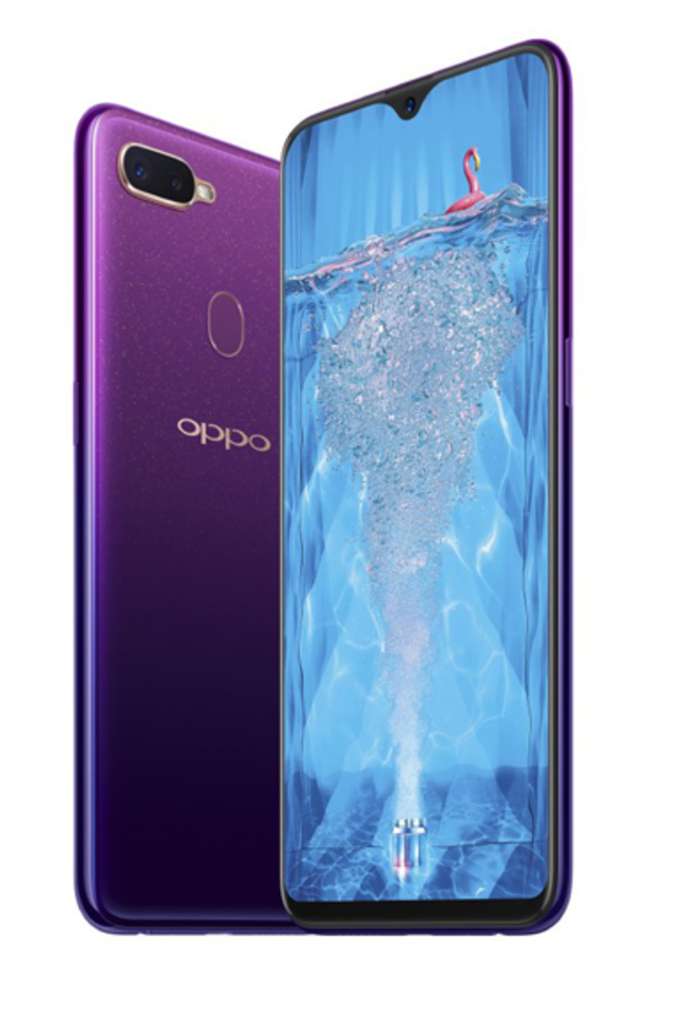 OPPO تطرح F9 الجديد باللون الأرجواني الرائع Starry Purple في الإمارات