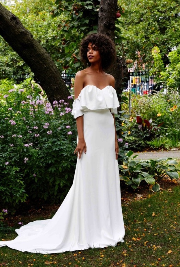 فساتين زفاف من مجموعة Viktor & Rolf لخريف 2019 بموضة تنانير Ruffles