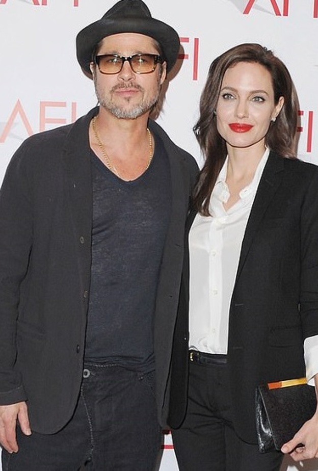 أنجلينا جولي وبراد بيت 