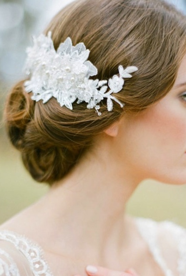  زيني شعرك باكسسوار ناعم من الدانتيل