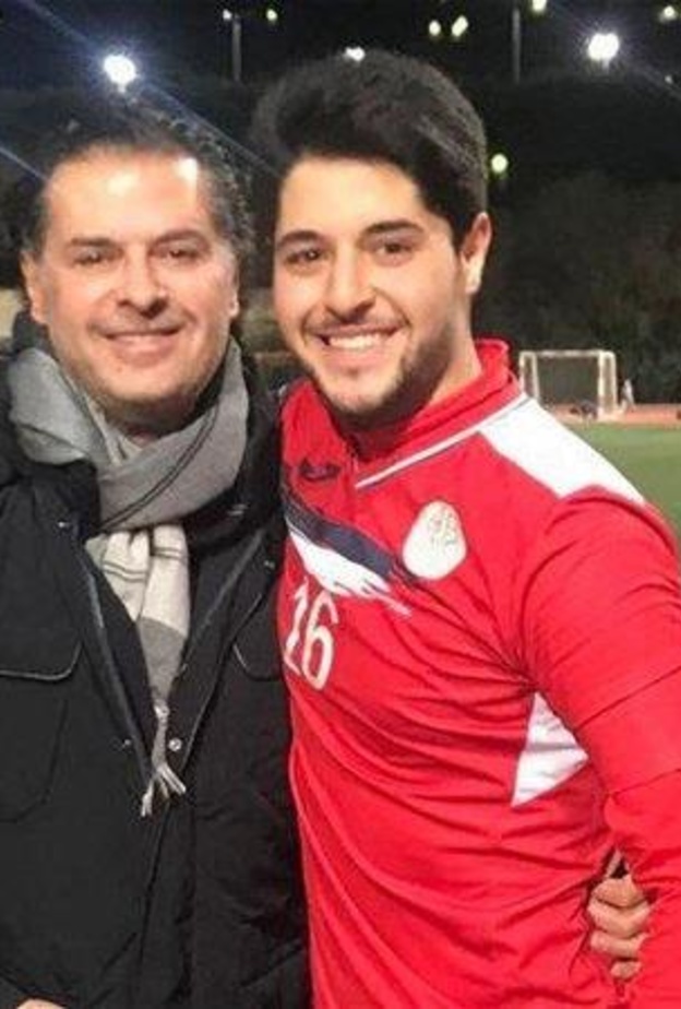 راغب علامة وابنه خالد 