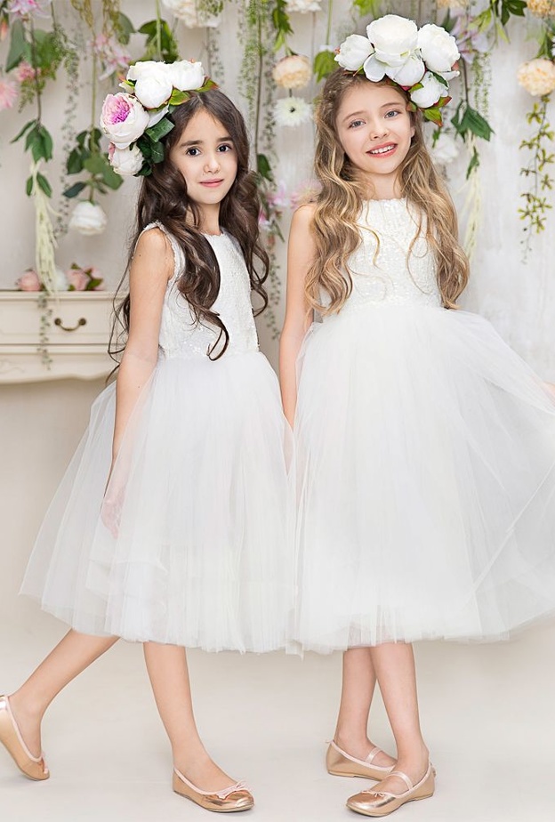  فساتين زفاف للبنات الصغيرات