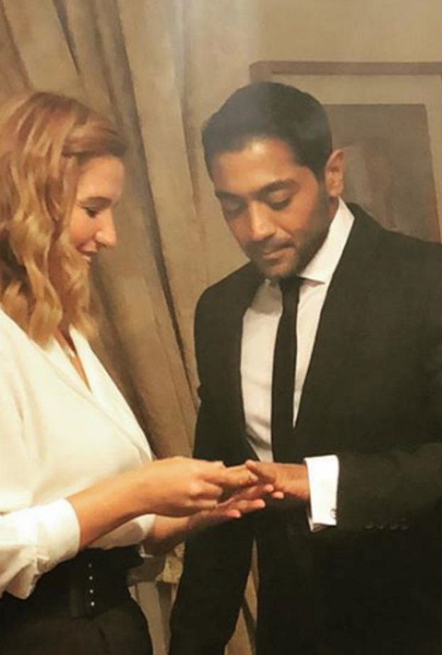 هنا شيحة تحتفل بعقد قرانها على احمد فلوكس