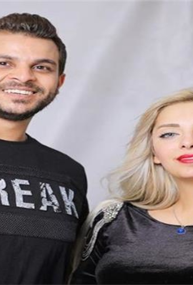 مي حلمي ومحمد رشاد 