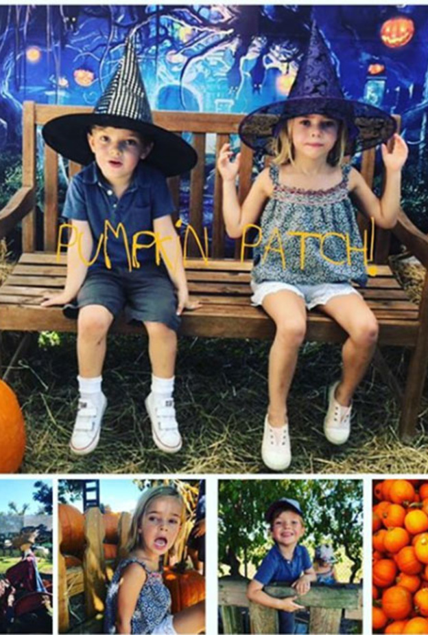 أطفال الأميرة مادلين بالملابس التنكرية