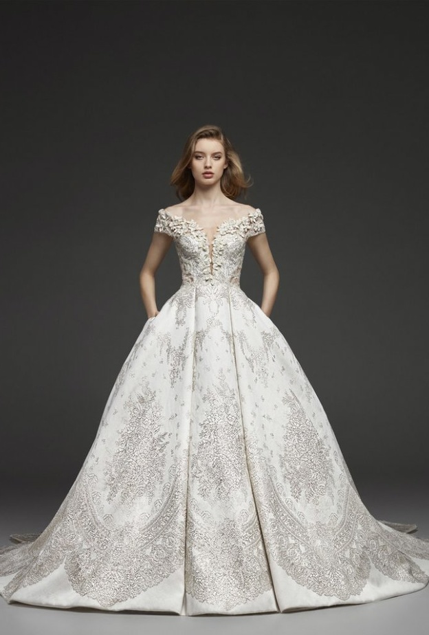 فساتين زفاف خريف وشتاء 2019 بموضة الجيب من مجموعة Anne Barge