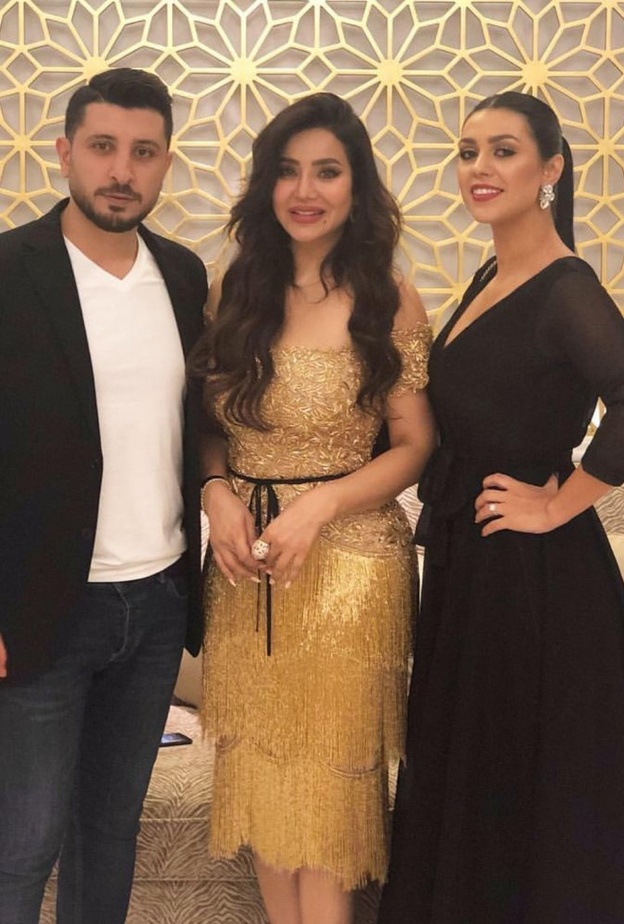 أناقة المدعوات في عيد لجين عمران