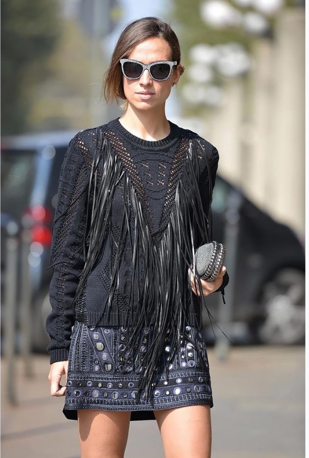 اعتمدي تنسيق عصري في موضة الشراريب