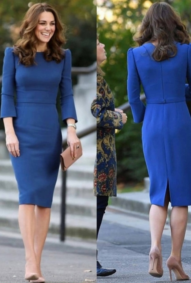 كيت ميدلتون أثناء زيارتها متحف الحرب الإمبراطوري في لندن