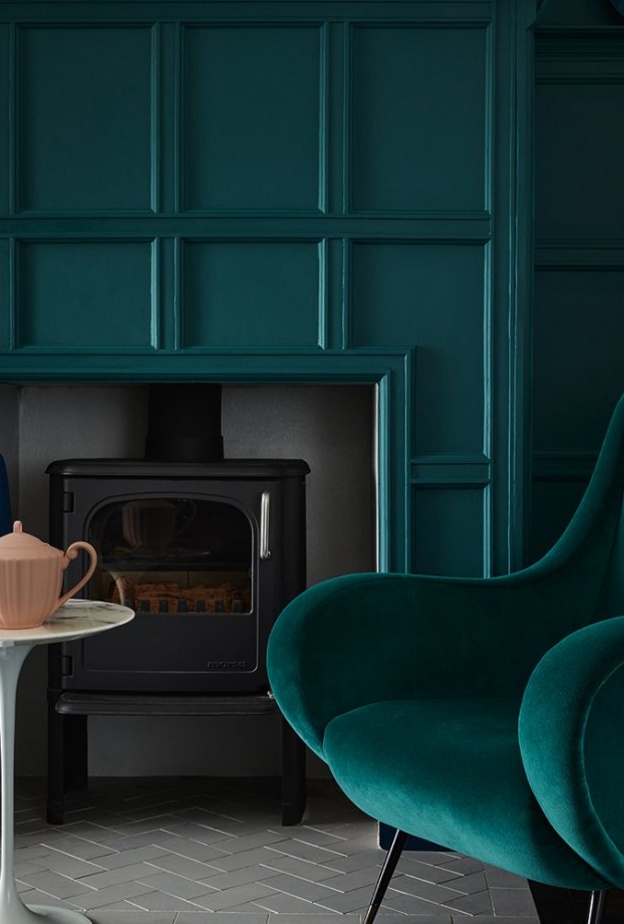 ⁨الخمري الدافئ لديكور غرفة نوم 2019