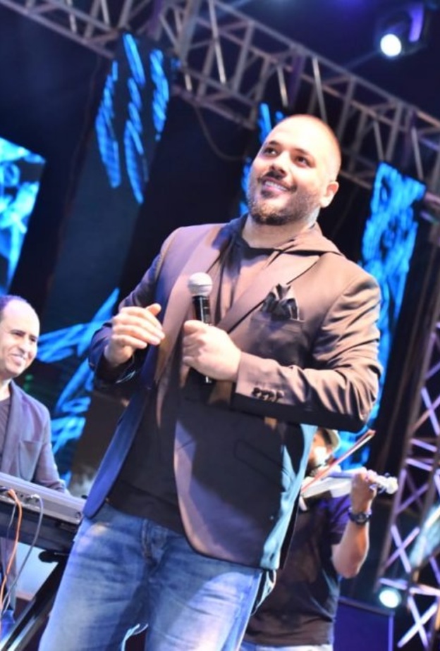 رامي عياش في حفله بالإسكندرية 