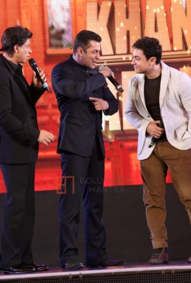 عامر خان يقول شاروخان نجم حقيقي ولا أنافس سلمان خان.