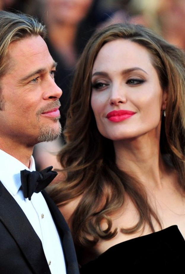 أنجلينا جولي وبراد بيت 