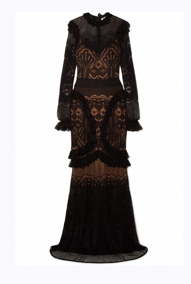 فستان اسود من DOLCE & GABBANA